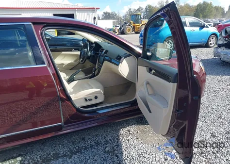 2014 Volkswagen Passat 2.0L Tdi Sel Premium из США, поврежденный, VIN 1VWCN7A35EC077501